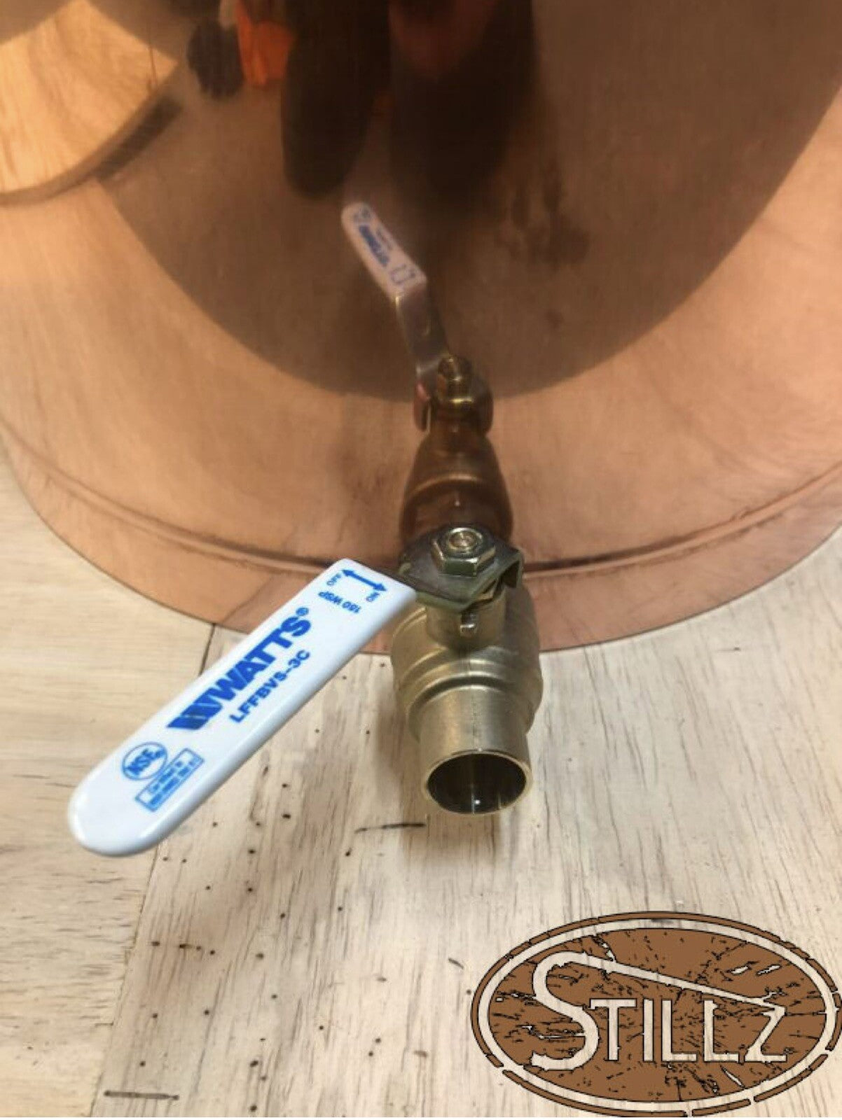 Copper  StillZ 20 Gal.  With 4” CapLogic 5 Gal. Thumper /2.8 Gal worm
