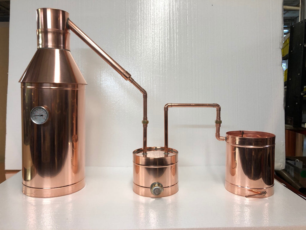StillZ 6 Gallon Copper Moonshine Still+Thumper+Worm-Heavy 20oz Copper -Whiskey