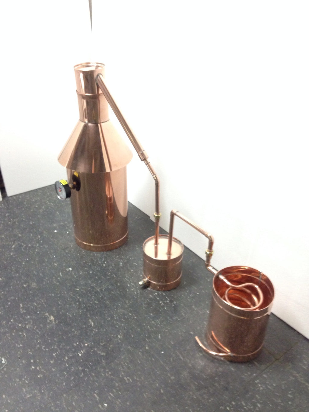 Copper Moonshine Still 6 Gallon with Thumper and Worm The Best Built on Ebay