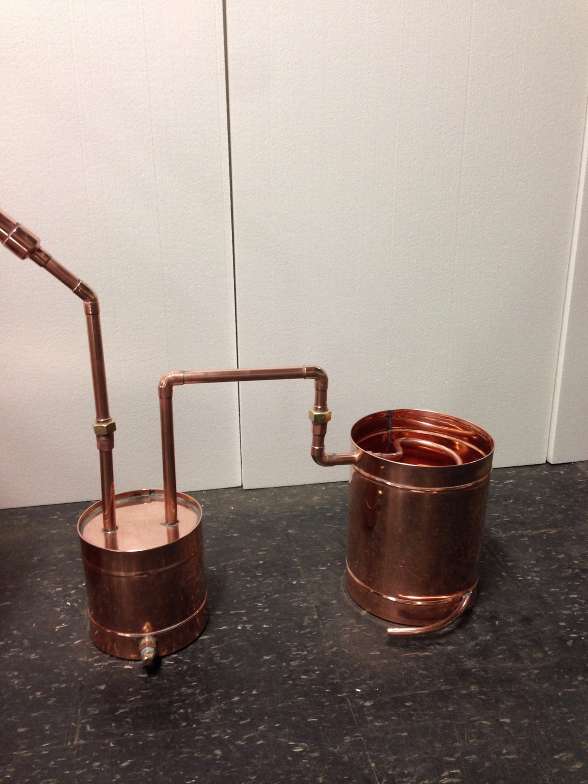 10 Gal Copper Moonshine Still with Thumper+Worm 100% Guarantee Made In The USA