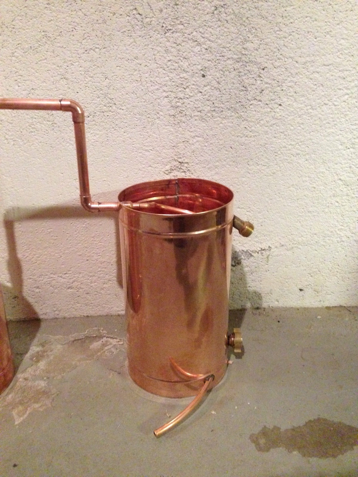 Copper Moonshine Still StillZ 20 Gal. Heavy 22 Ga. Copper Still