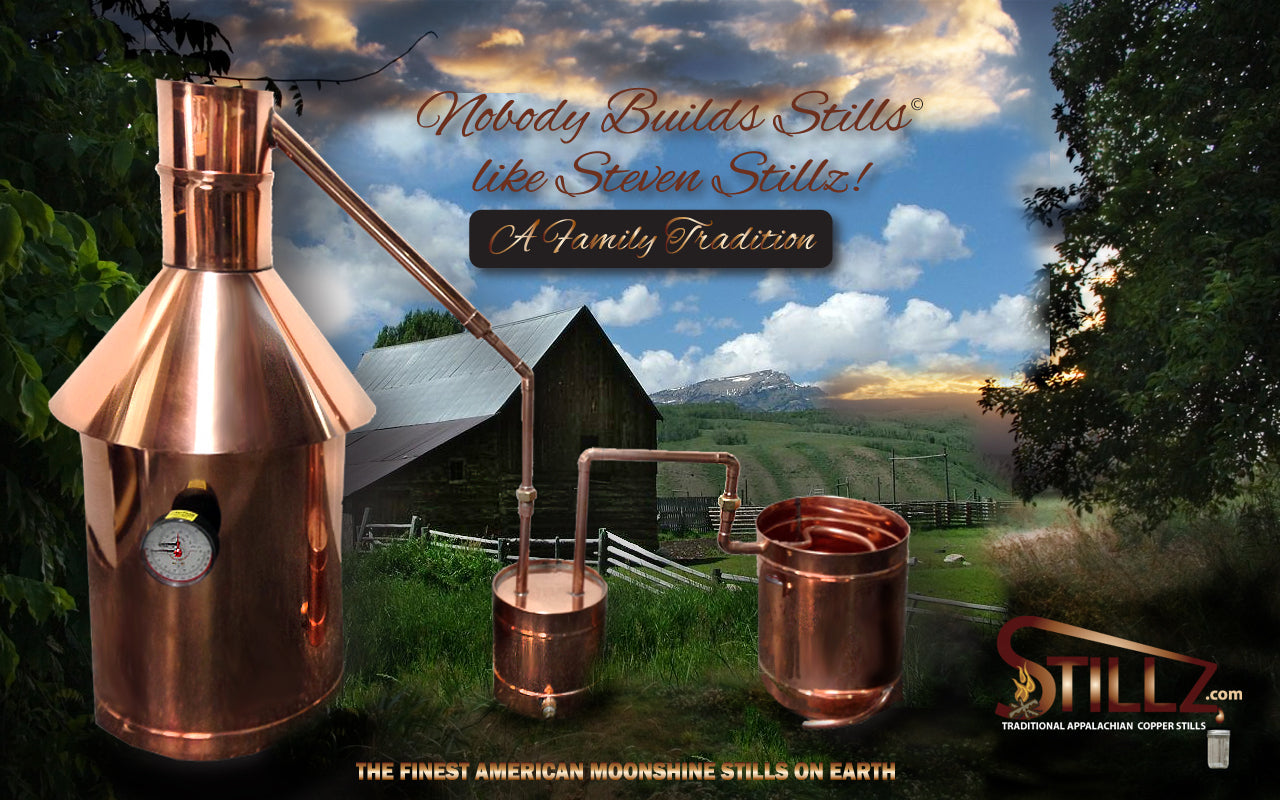 Copper Moonshine Still-Thumper and Worm-Heavy Copper! 6 GallonWe build The BEST