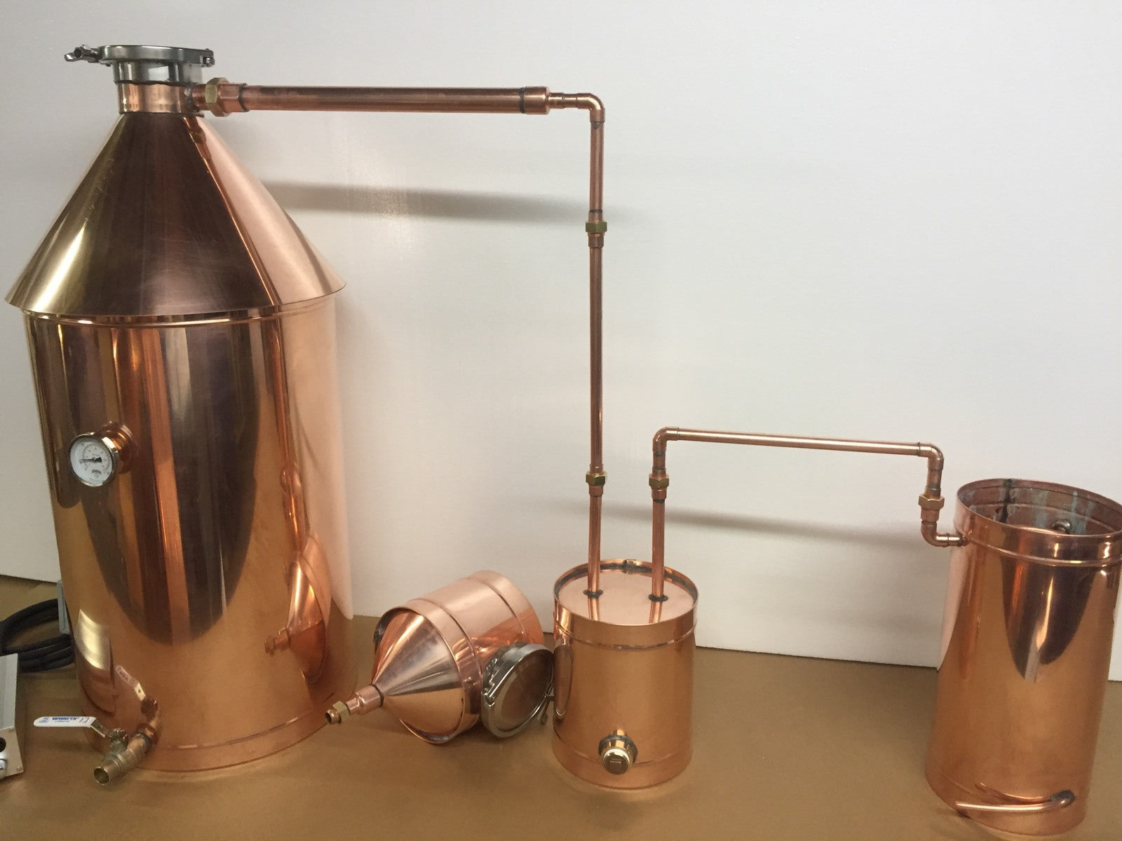 20 Gallon Copper Moonshine Still Still With Gin Basket  Made In The USA