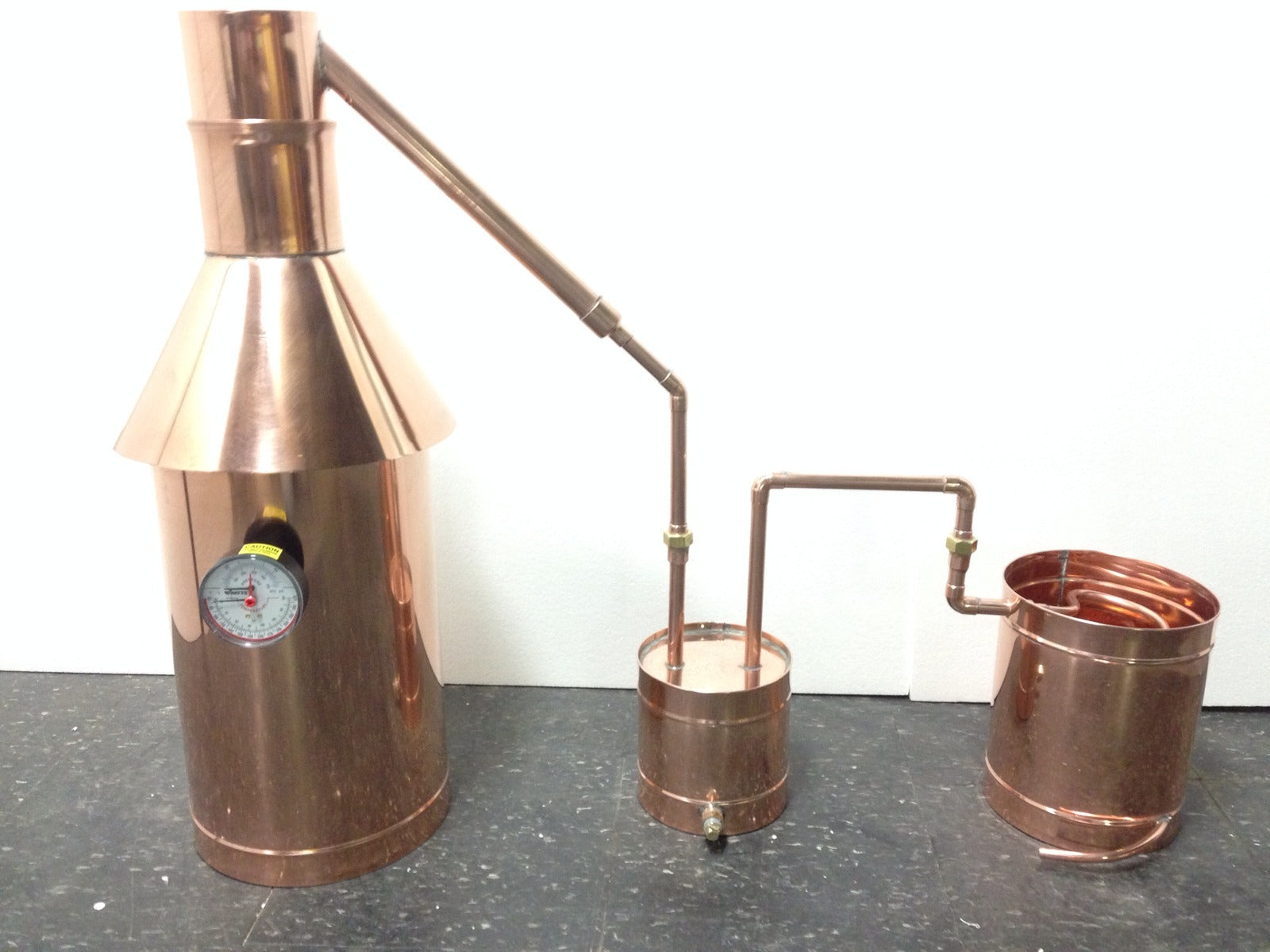  Copper Moonshine Still, Thumper & Worm - Ready to Run StillZ 6 Gallon Still