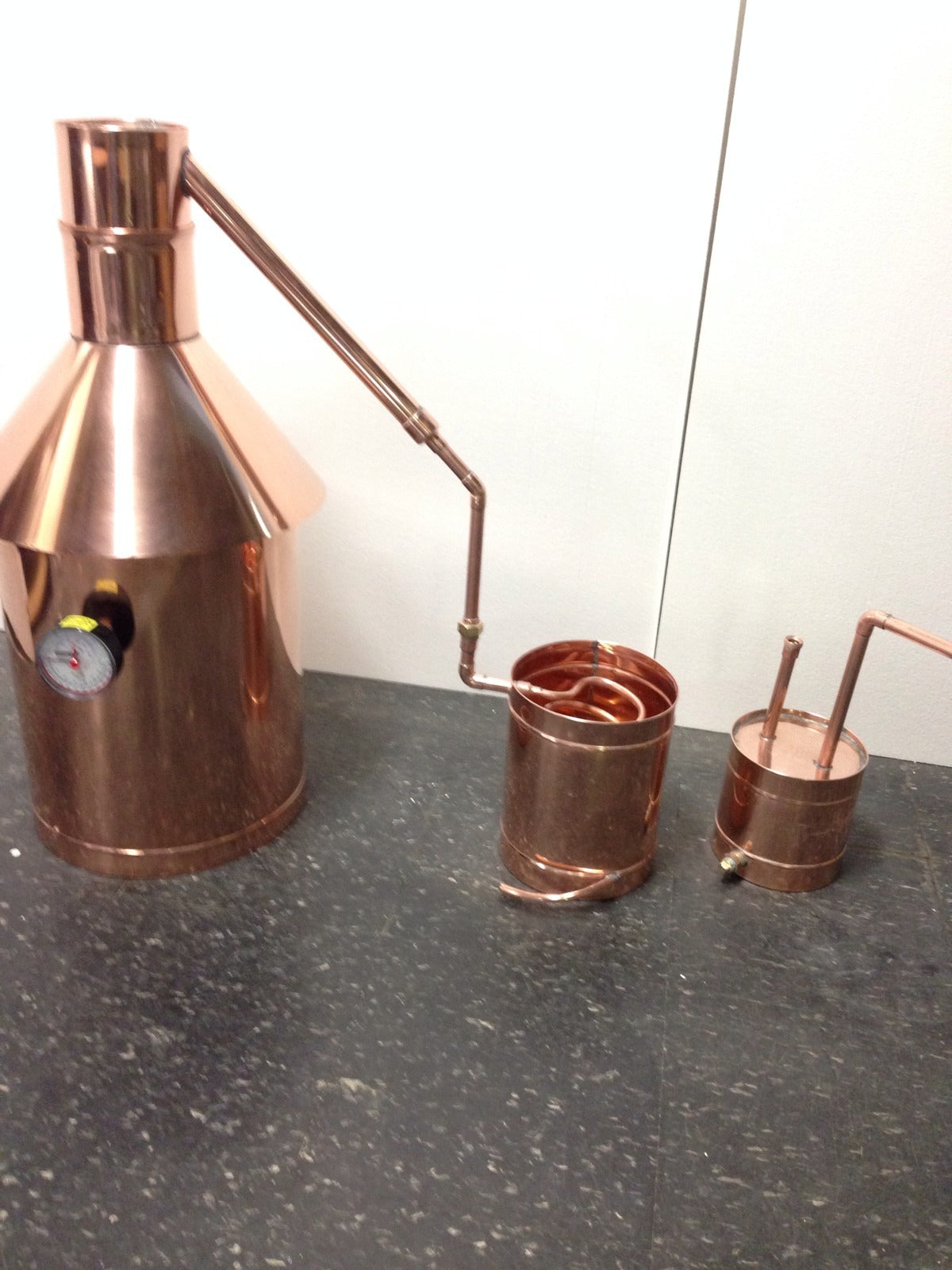 10 Gal Copper Moonshine Still with Thumper+Worm 100% Guarantee Made In The USA