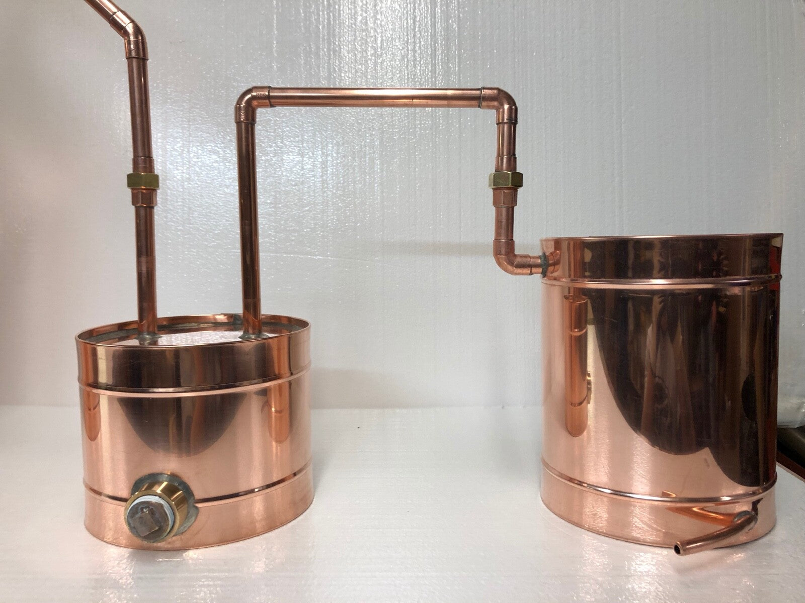 StillZ 6 Gallon Copper Moonshine Still+Thumper+Worm-Heavy 20oz Copper -Whiskey