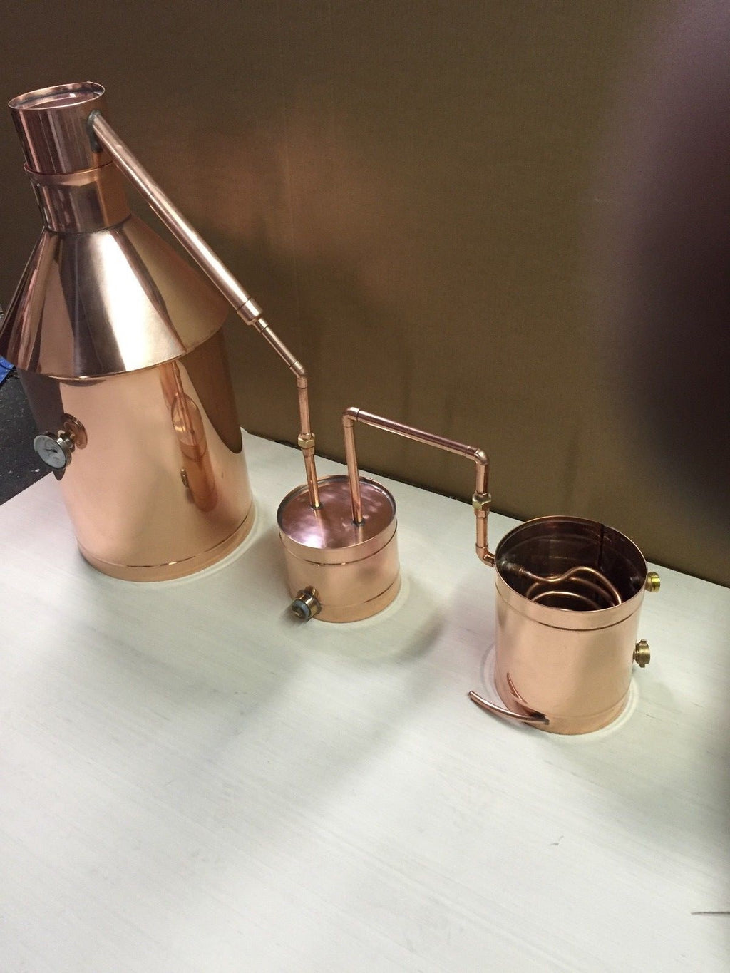  WOW!! 6 Gallon Copper Moonshine Still+Thumper+Worm- Private Listing! 