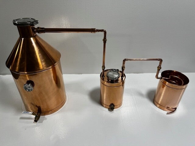 10 Gal Copper Perfect Starter Still w/Thumper and Worm   Made  In The USA