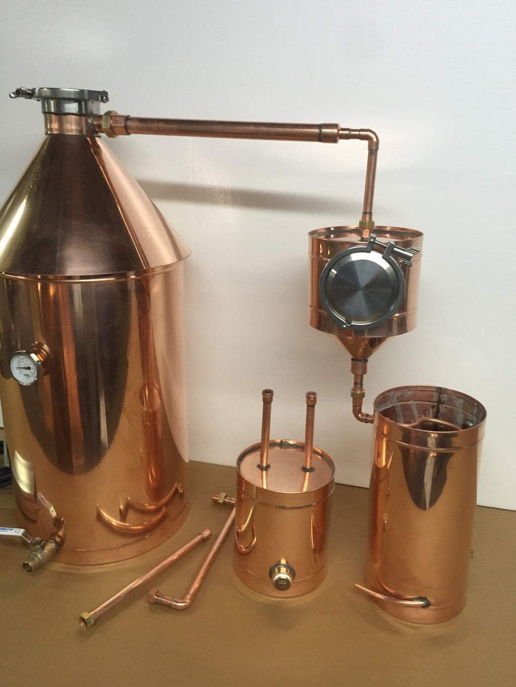 20 Gallon Copper Moonshine Still Still With Gin Basket  Made In The USA