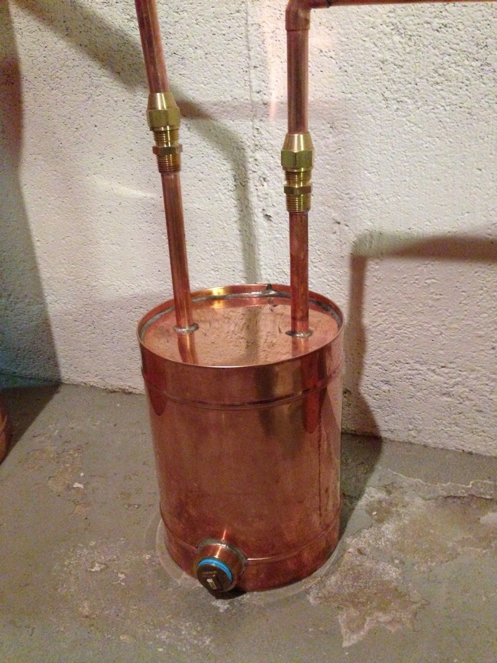 Copper Moonshine Still StillZ 20 Gal. Heavy 22 Ga. Copper Still -Special listing