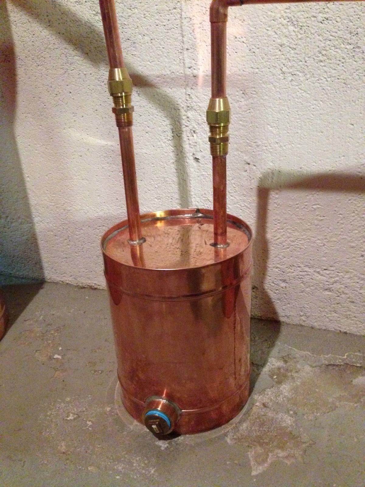 Copper Moonshine Still StillZ 20 Gal. Heavy 22 Ga. Copper Still -Special listing