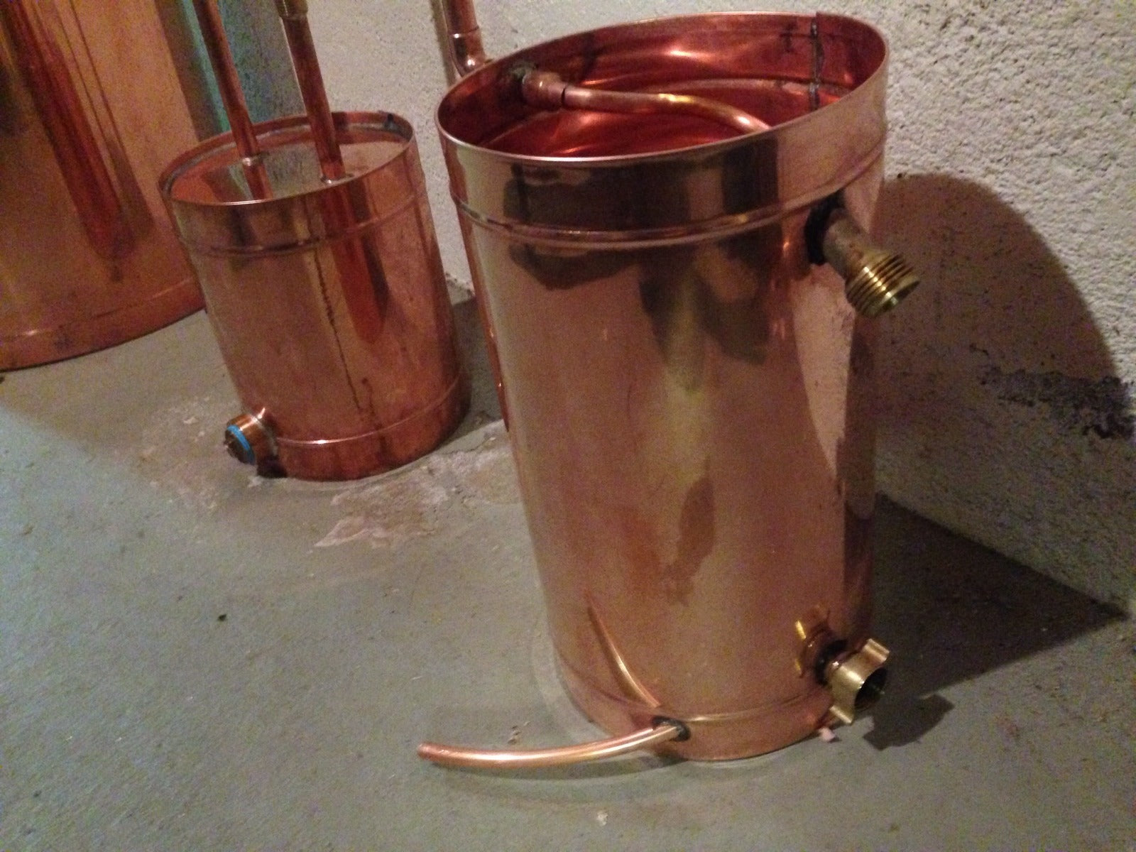 Copper Moonshine Still StillZ 20 Gal. Heavy 22 Ga. Copper Still -Special listing