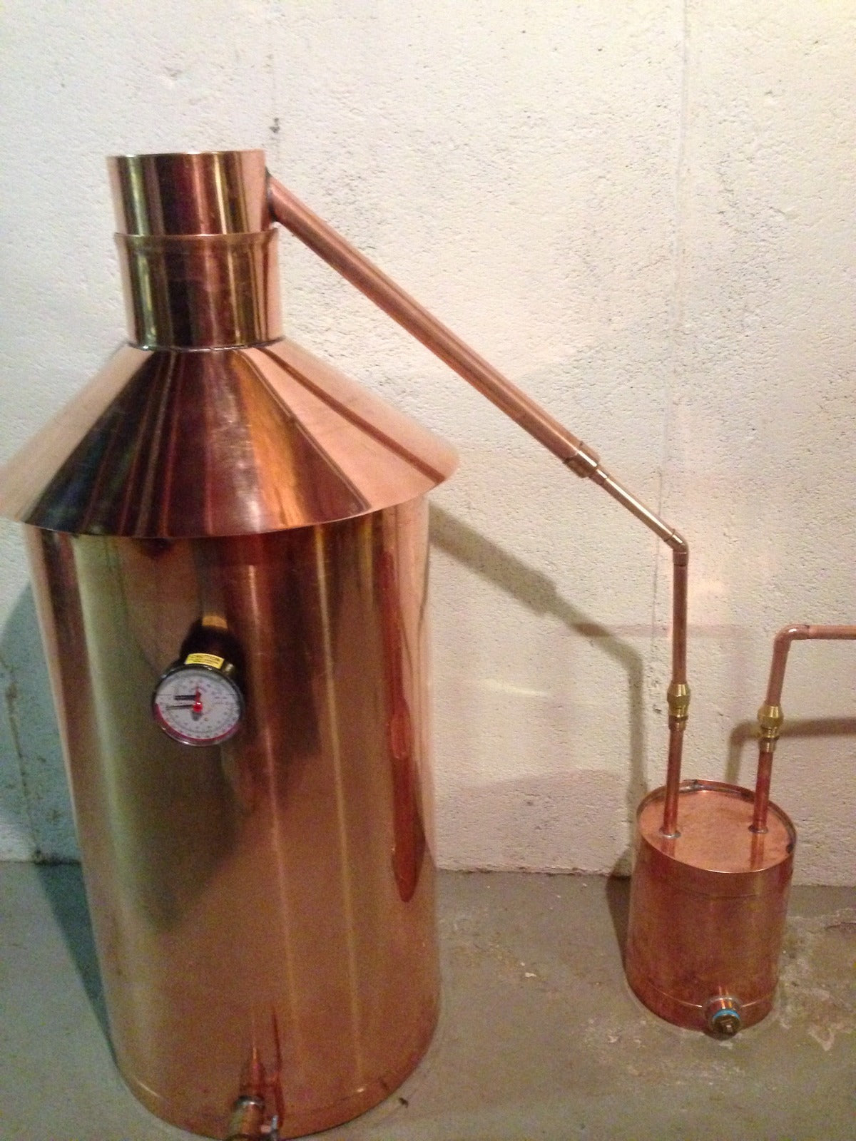 Copper Moonshine Still StillZ 20 Gal. Heavy 22 Ga. Copper Still -Special listing