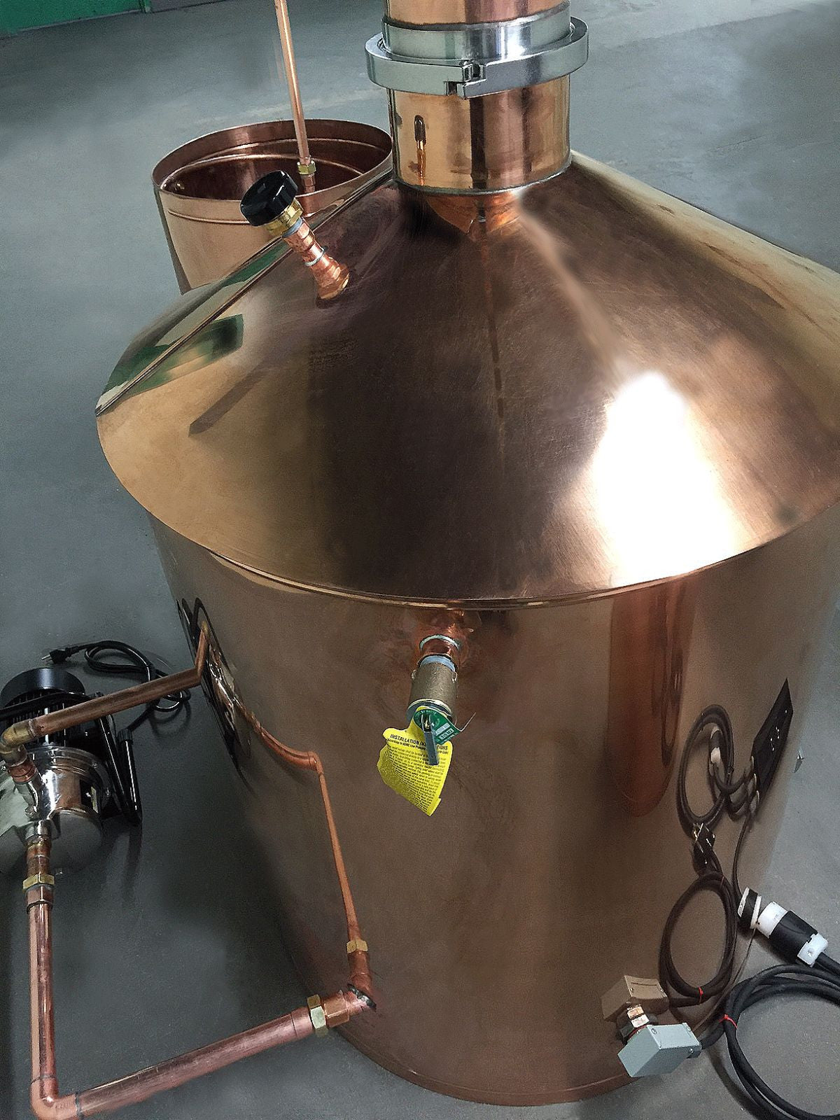 StillZ 100 Gal Copper Moonshine Micro Distillery Still Kit! Commercial