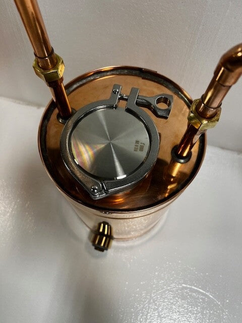 10 Gal Copper Still w/Thumper and Worm”The Perfect 10" Made In The USA