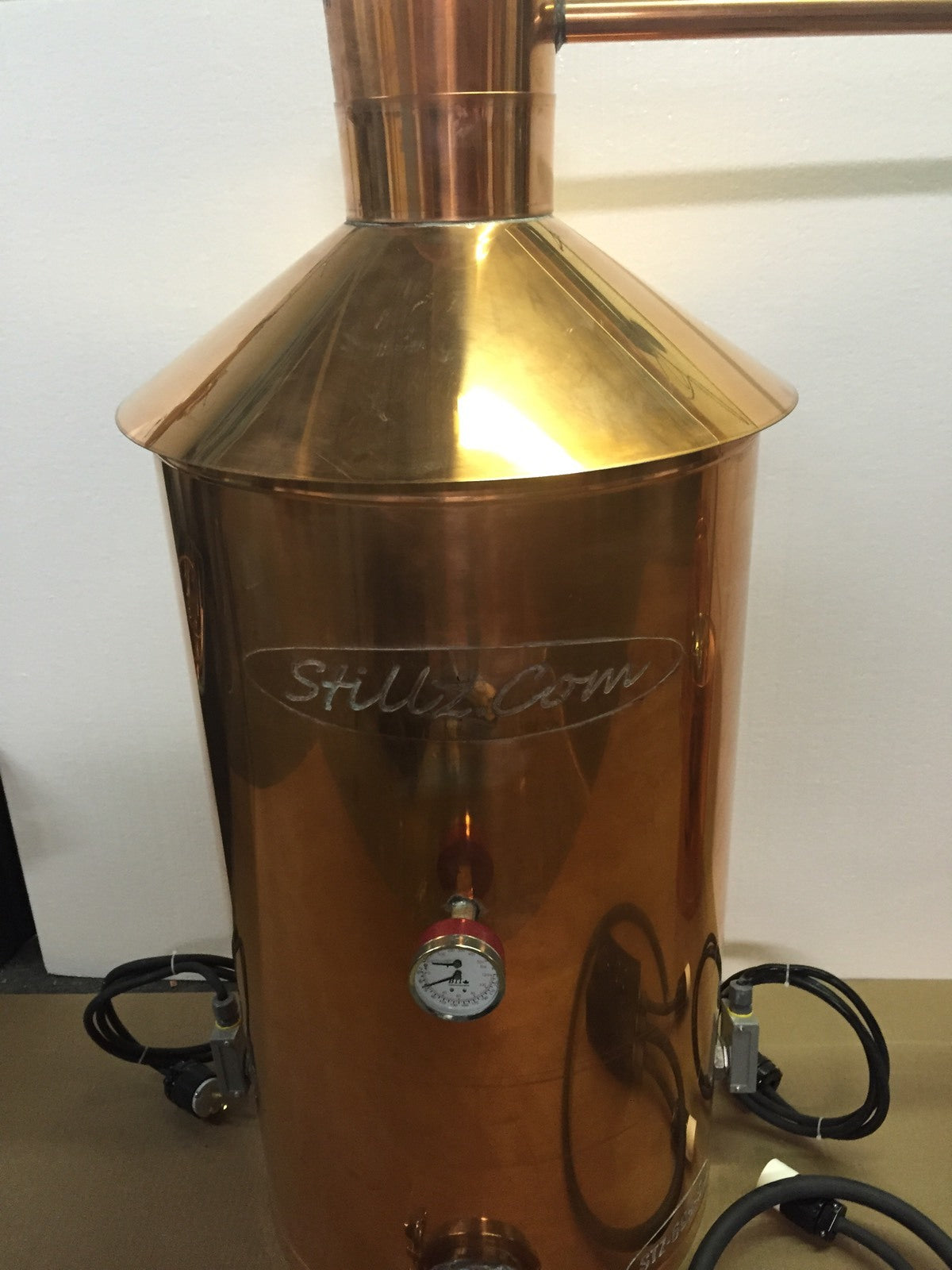 50 Gal Copper Electric Still with Line Arm  No thumper or  Worm Made In The USA