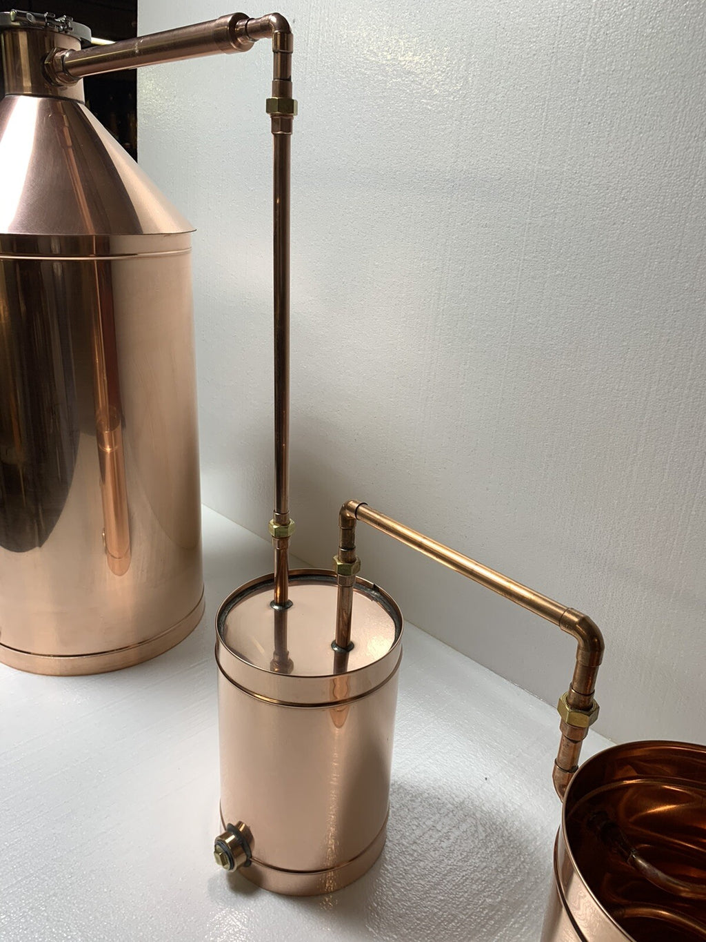 20 Gallon Copper Still w/Electric Heating and 4" Cap Logic Includes Parrot