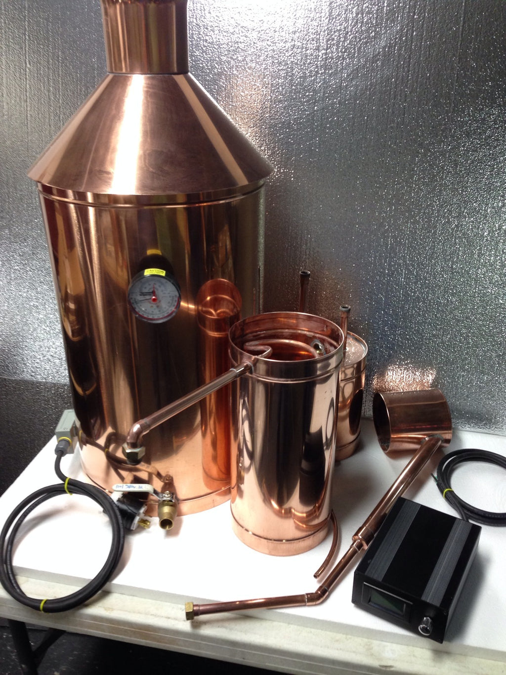 StillZ 20 Gallon Moonshine Still Electric 220VAC 20amp Controller AWESOME!