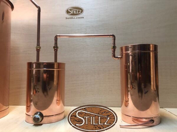 3 Gallon Copper Moonshine Still Thumper w/ Cross Bar for Adding  Second Thumper