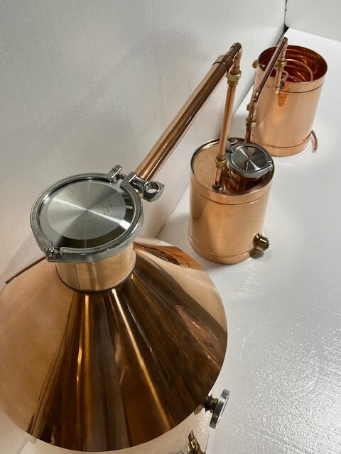 10 Gal Copper Perfect Starter Still w/Thumper and Worm   Made  In The USA