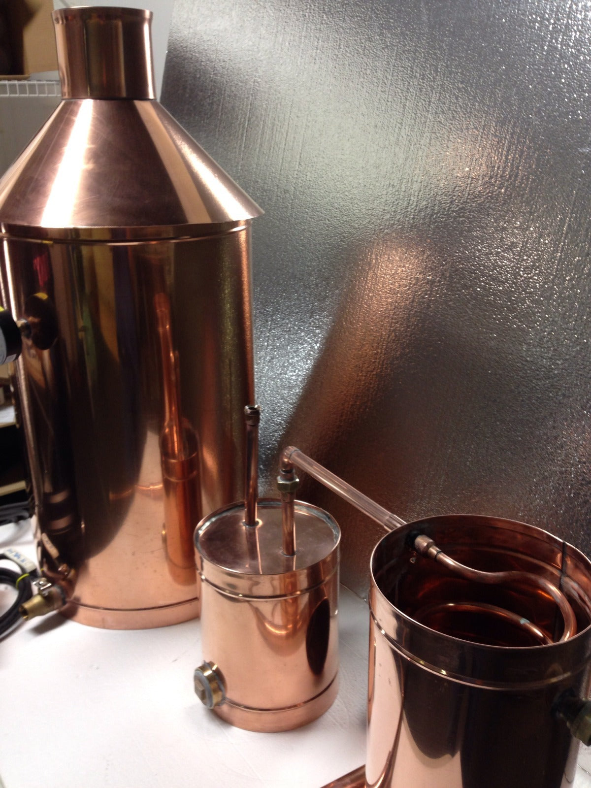 StillZ 20 Gallon Electric Moonshine Still Copper Still 20 oz.Copper 