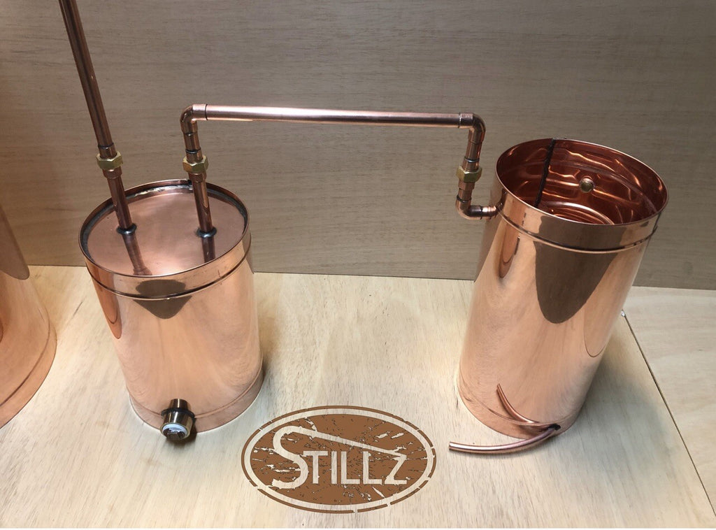 Copper Moonshine Still StillZ 20 Gal. Heavy 22 Ga. Copper Still With 4” CapLogic