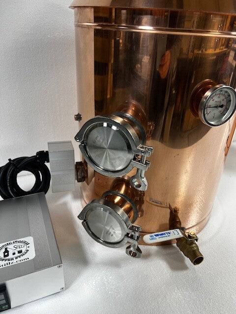 10 Gallon essential oils still 110 Volt Electric PID Controller Made In The USA
