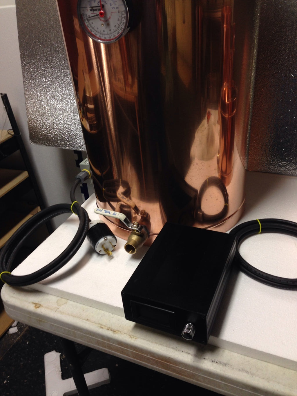 StillZ 20 Gallon Moonshine Still Electric 220VAC 20amp Controller AWESOME!