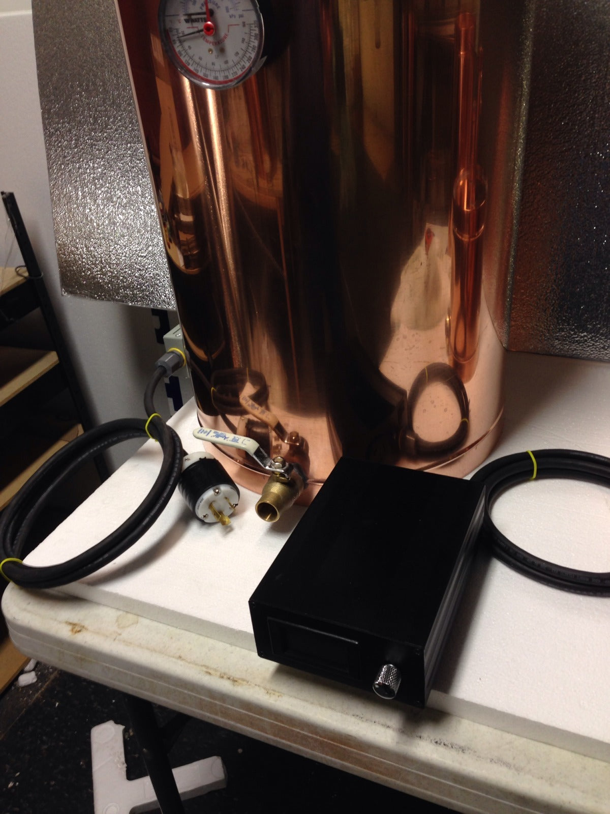 StillZ 20 Gallon Moonshine Still Electric 220VAC 20amp Controller AWESOME!