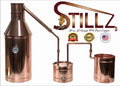 StillZ 6 Gallon Copper Moonshine Still+Thumper+Worm-Heavy 20oz Copper -Whiskey