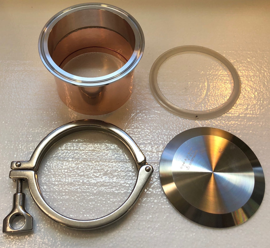 StillZ 4" CapLogic™ For 6 Gallon to 25 Gallon Copper Moonshine Stills UPGRADE