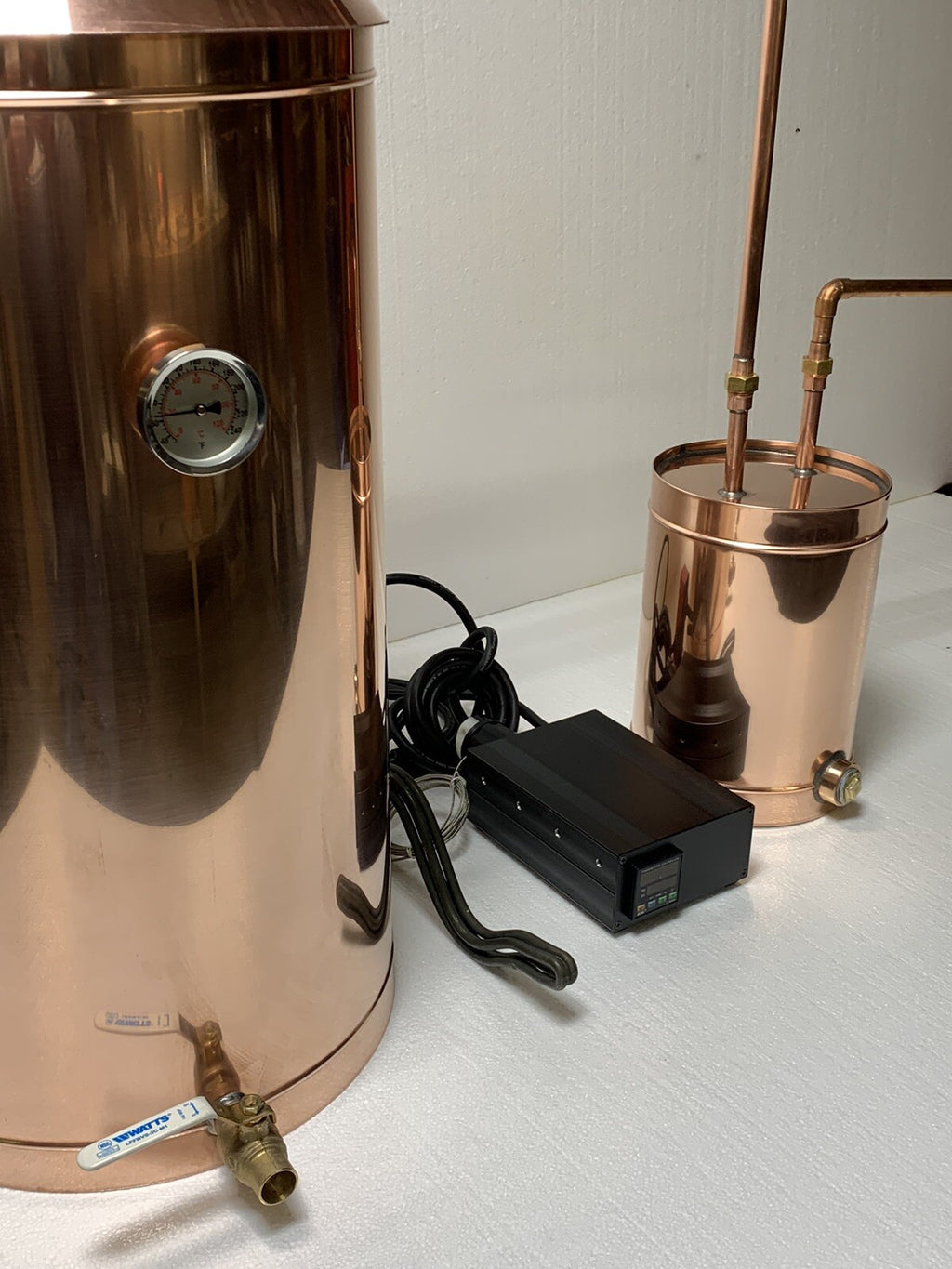 20 Gallon Copper Still w/Electric Heating and 4" Cap Logic Includes Parrot