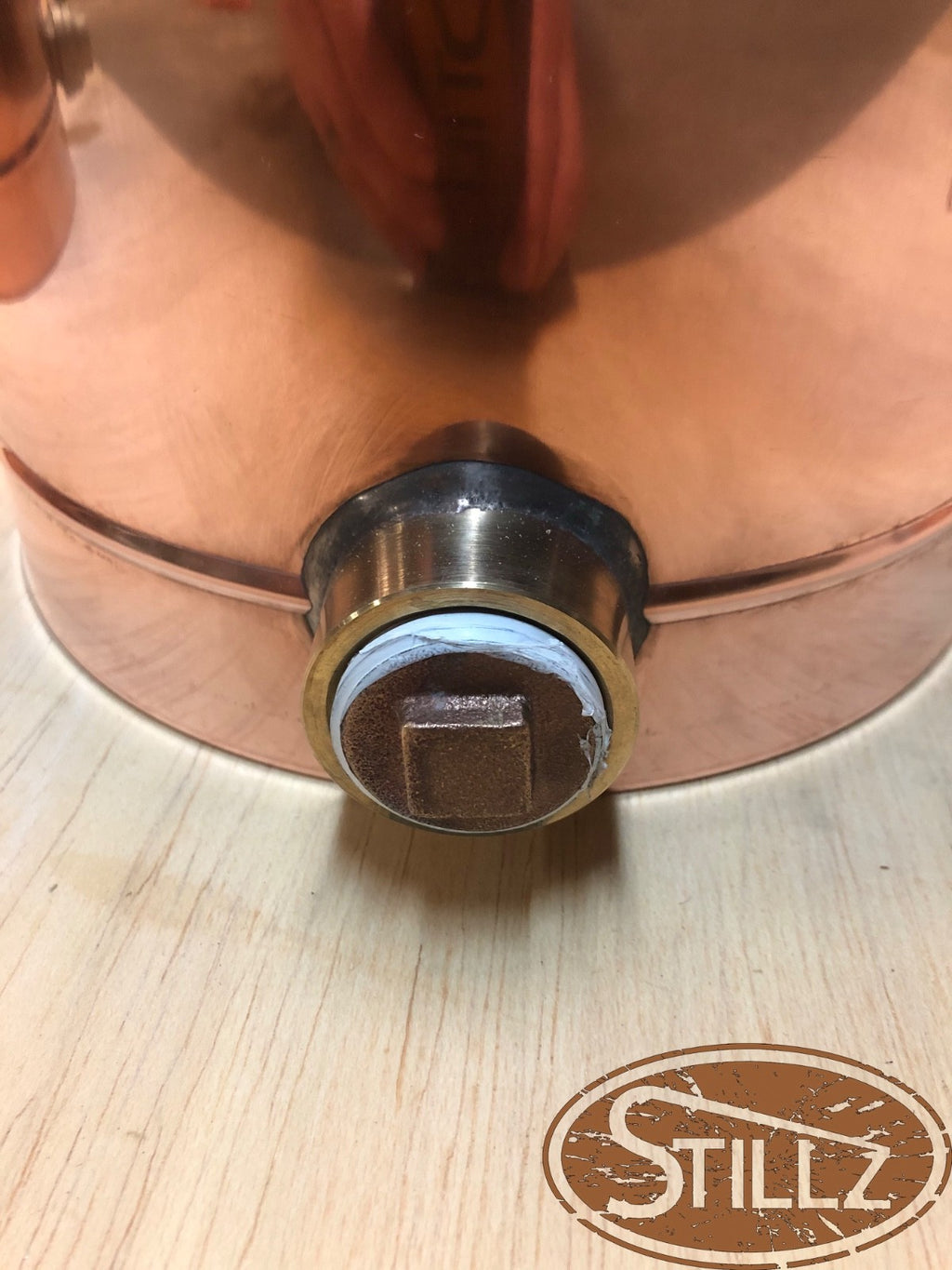 3 Gallon Copper Moonshine Still Thumper w/ Cross Bar for Adding  Second Thumper