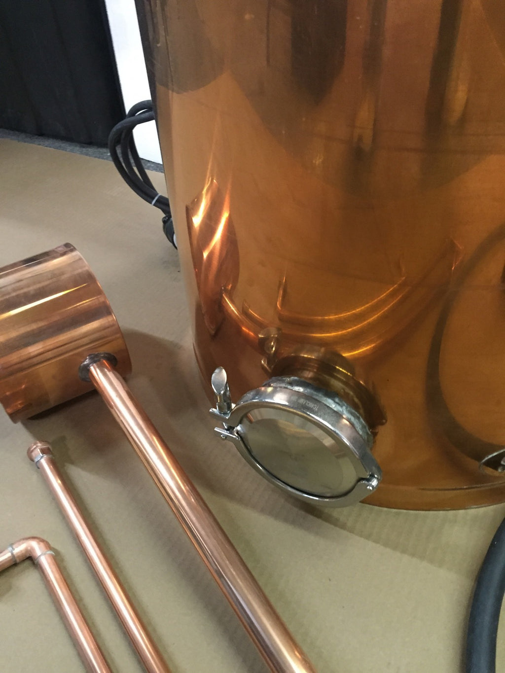 StillZ 50 Gal Copper Electric Still 240 V, 2-5500W Elements  Digital Controller