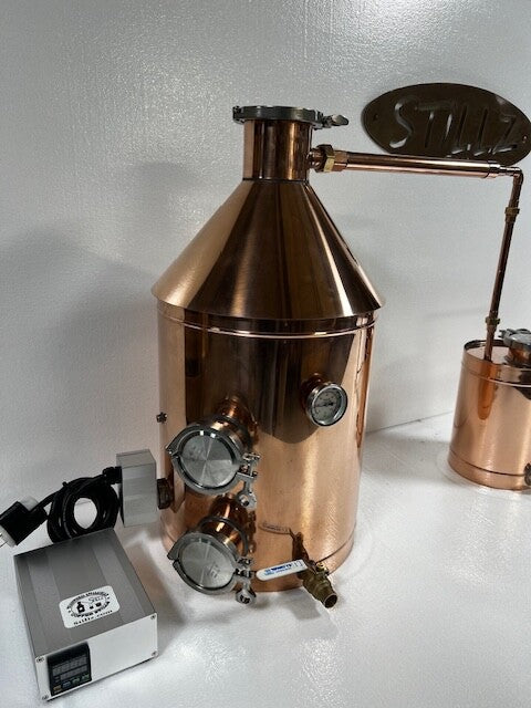 10 Gallon essential oils still 110 Volt Electric PID Controller Made In The USA