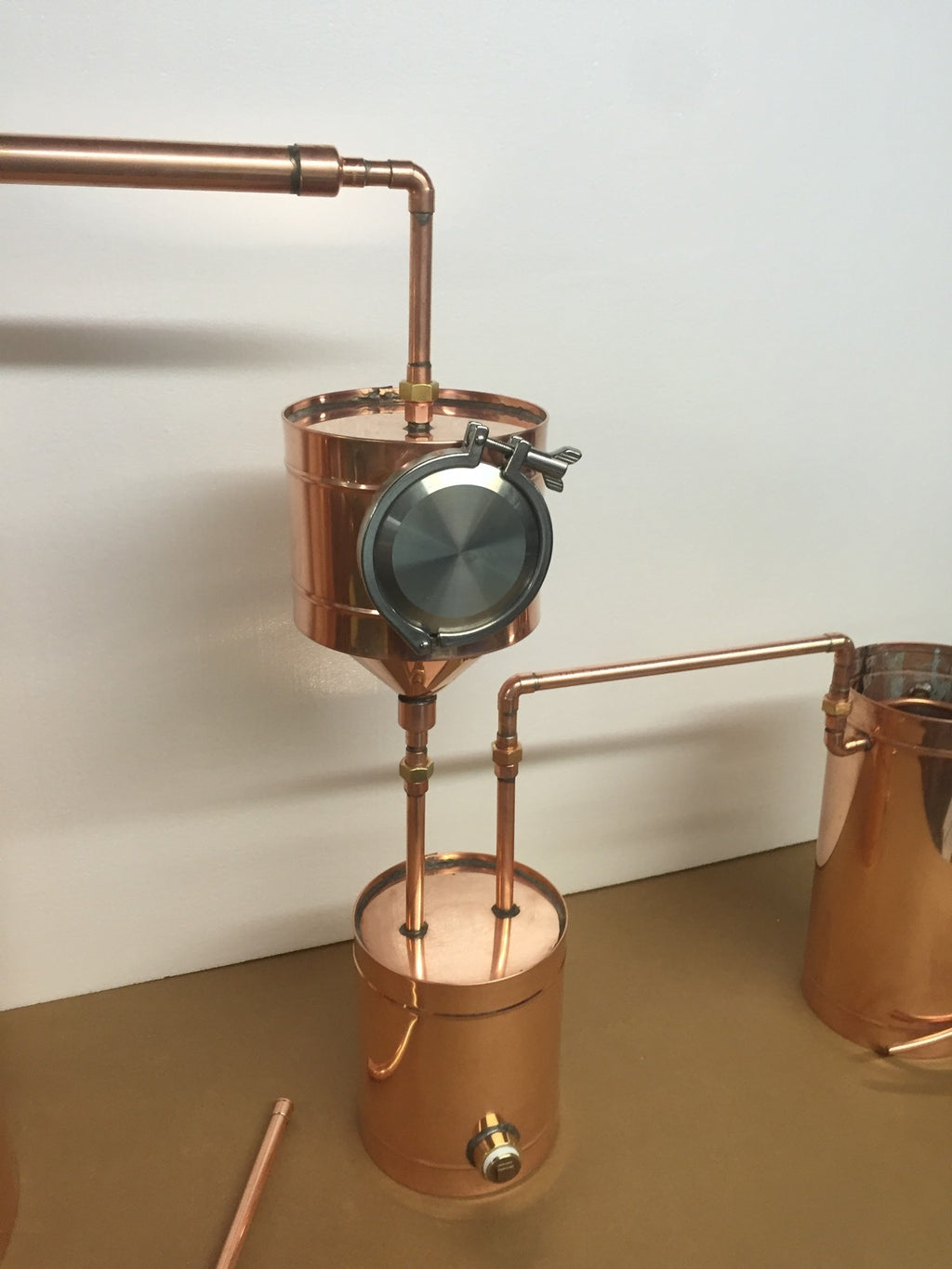 20 Gallon Copper Moonshine Still Still With Gin Basket  Made In The USA