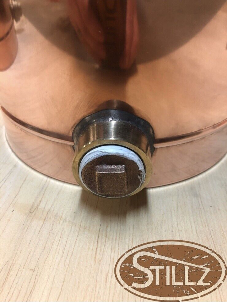 Copper Moonshine Still StillZ 20 Gal. Heavy 22 Ga. Copper Still With 4” CapLogic