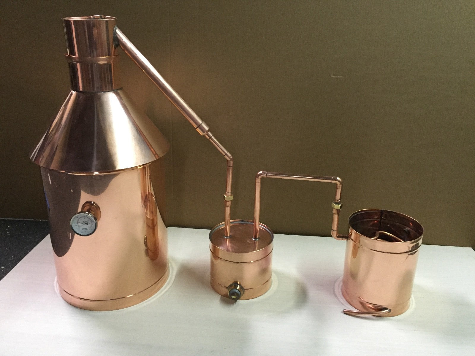  WOW!! 6 Gallon Copper Moonshine Still+Thumper+Worm- Private Listing! 