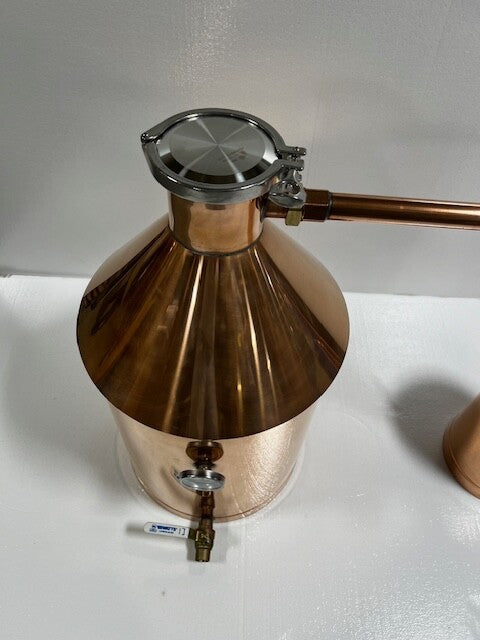 10 Gal Copper Perfect Starter Still w/Thumper and Worm   Made  In The USA