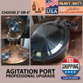 StillZ 4" Professional Grade Agitation Port™ For Copper Moonshine Stills UPGRADE