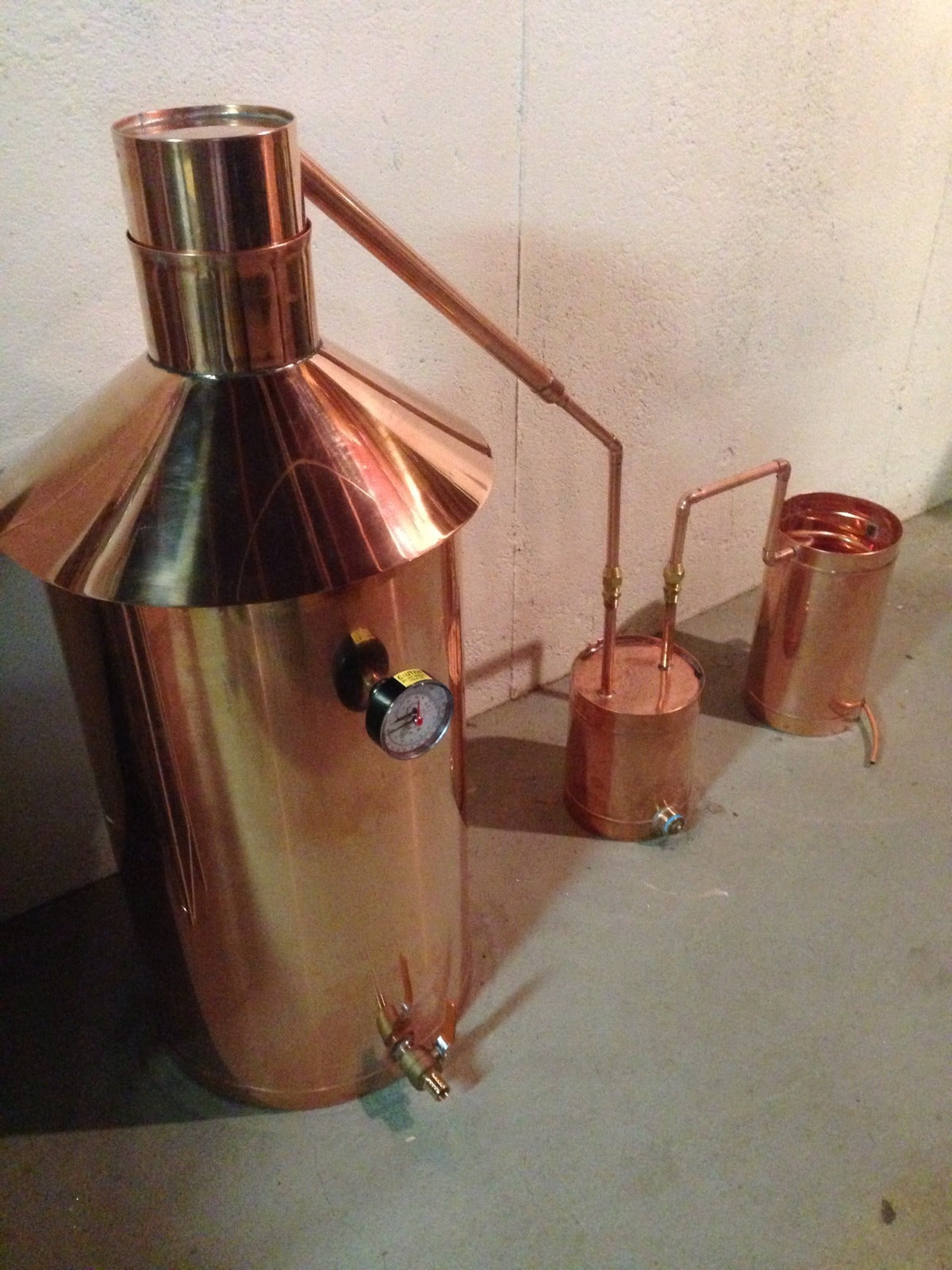 Copper Moonshine Still StillZ 20 Gal. Heavy 22 Ga. Copper Still -Special listing