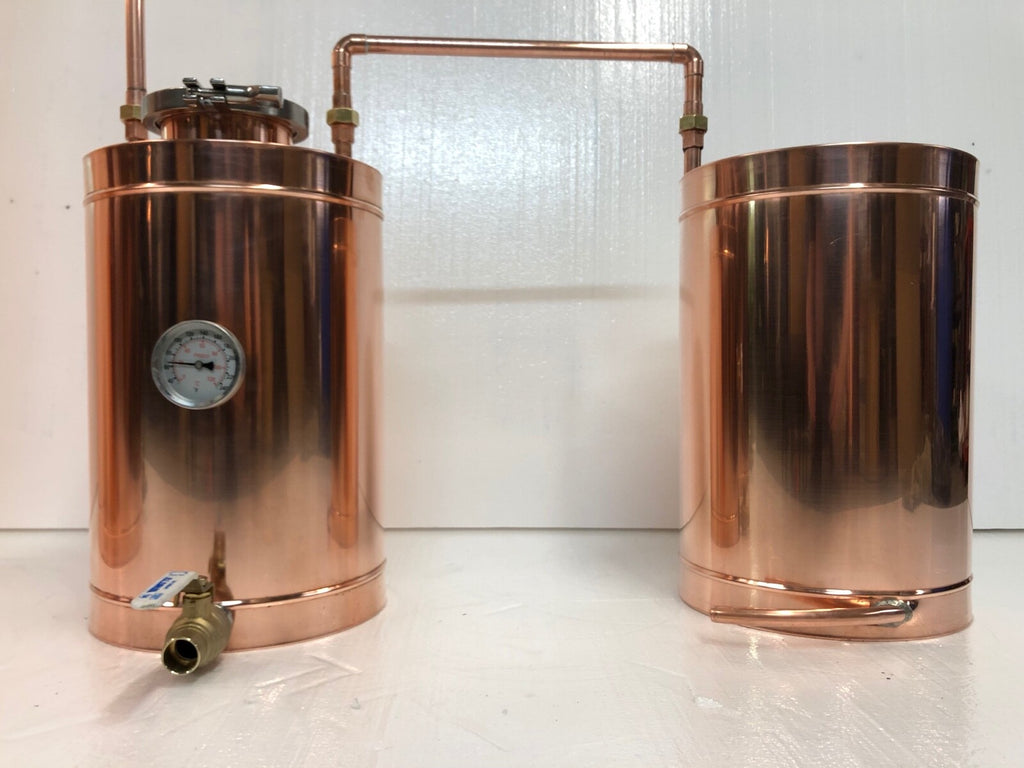 StillZ 50 Gallon Copper Moonshine Still with Custom 220,000 BTU Propane Burner
