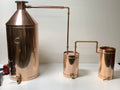 20 Gallon Copper Still w/Electric Heating and 4" Cap Logic Includes Parrot