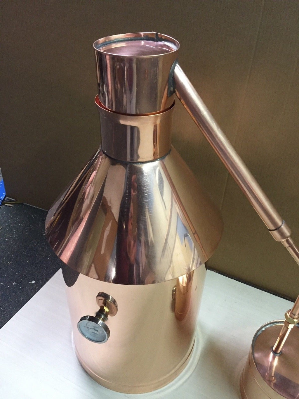  WOW!! 6 Gallon Copper Moonshine Still+Thumper+Worm- Private Listing! 