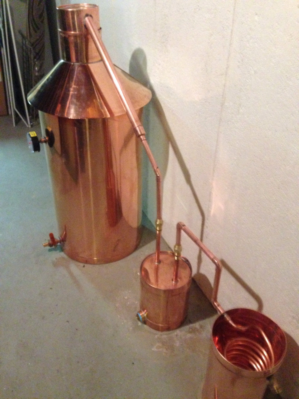 Copper Moonshine Still StillZ 20 Gal. Heavy 22 Ga. Copper Still - Whiskey Still