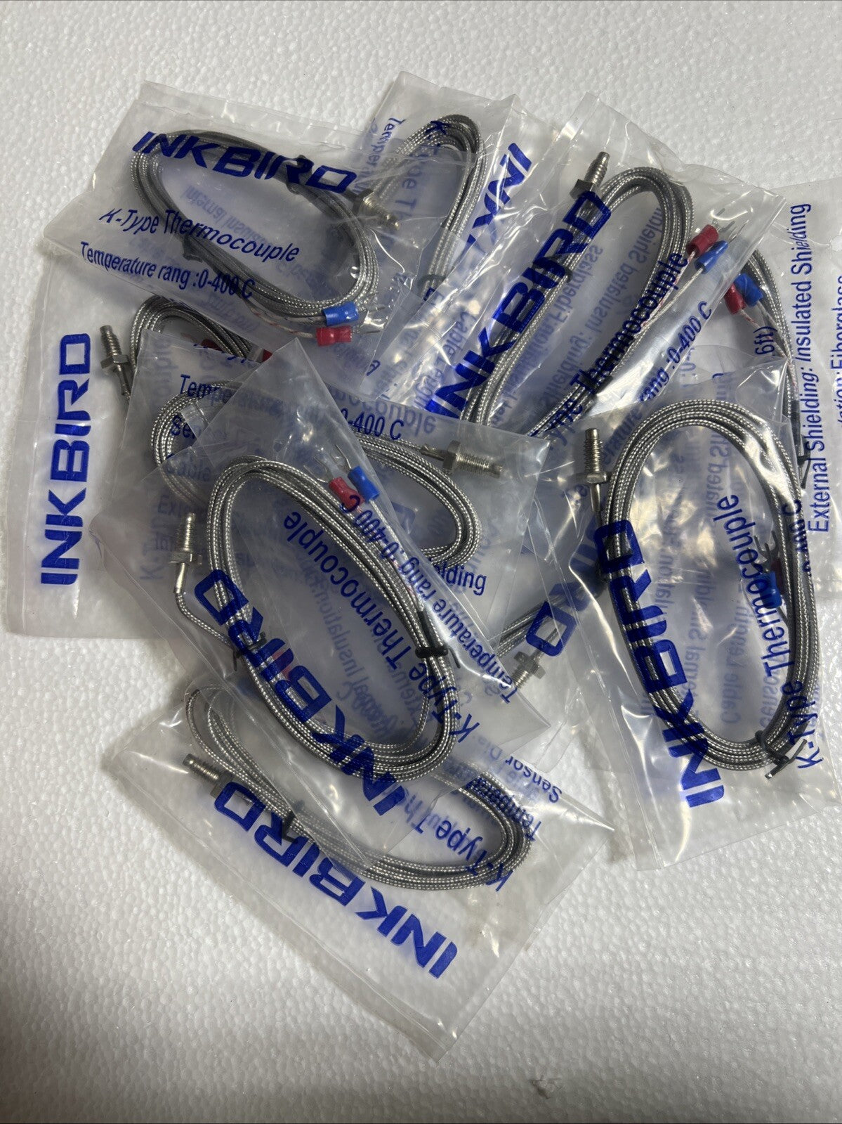 K-type Thermocouple Probe High Temperature Sensor 10 Pcs.