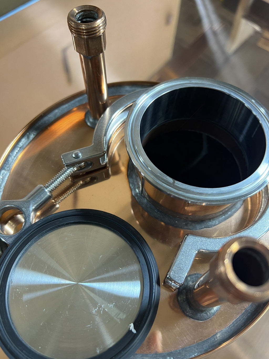 4” Cap Logic Fruit Port installed On Your Thumper