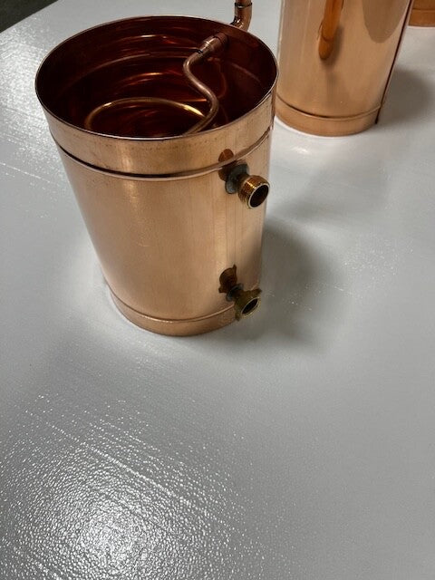 10 Gal Copper Perfect Starter Still w/Thumper and Worm   Made  In The USA