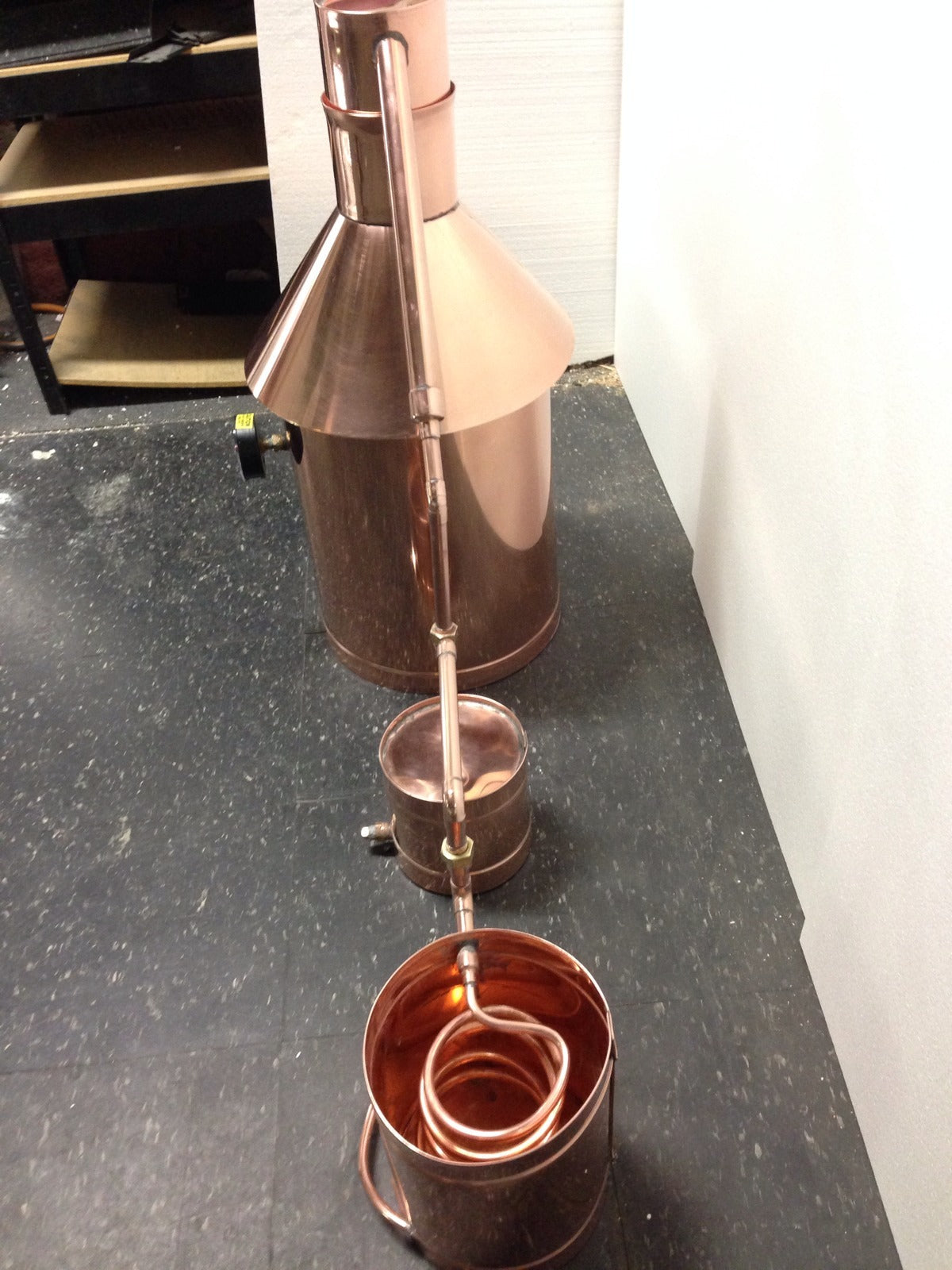 10 Gal Copper Moonshine Still with Thumper+Worm 100% Guarantee Made In The USA