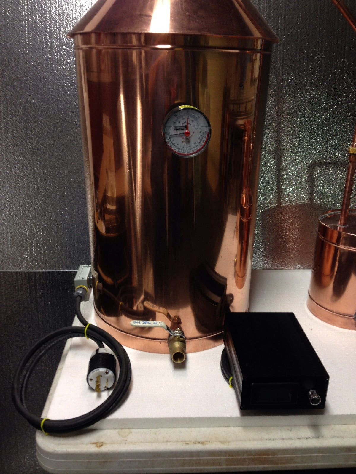 StillZ 20 Gallon Moonshine Still Electric 220VAC 20amp Controller AWESOME!